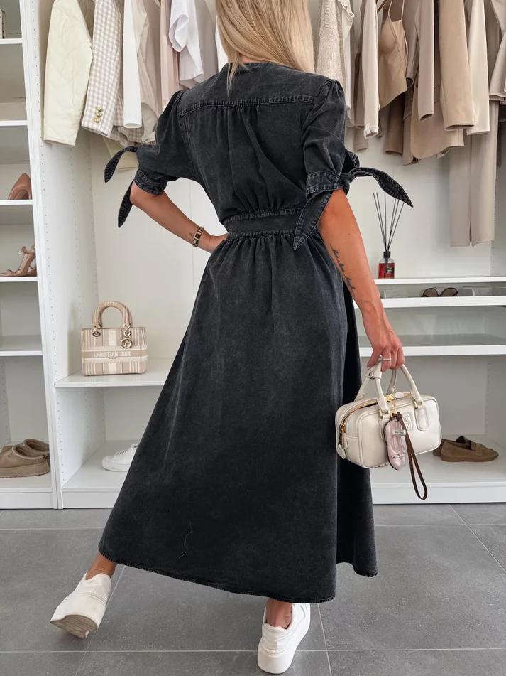 Radiant Denim Dress