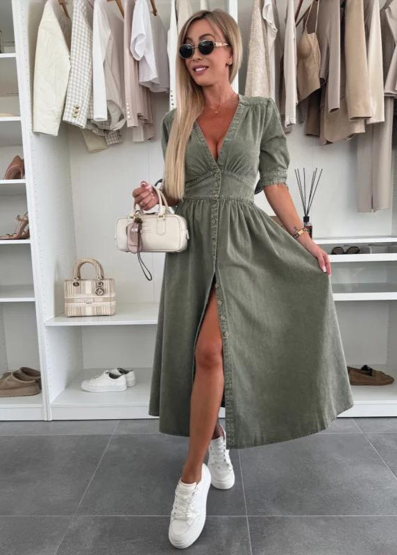 Radiant Denim Dress