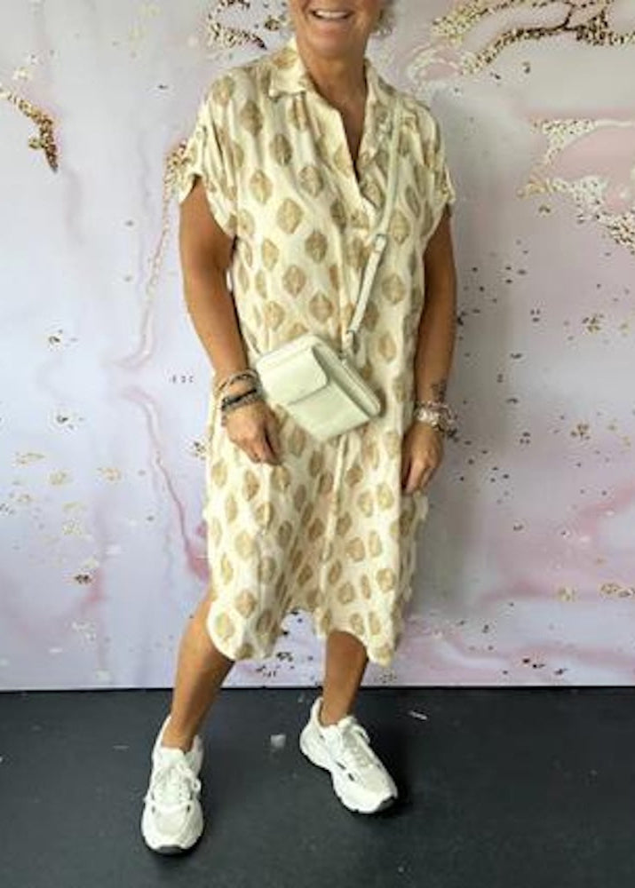 Julia V-Neck Midi Dress