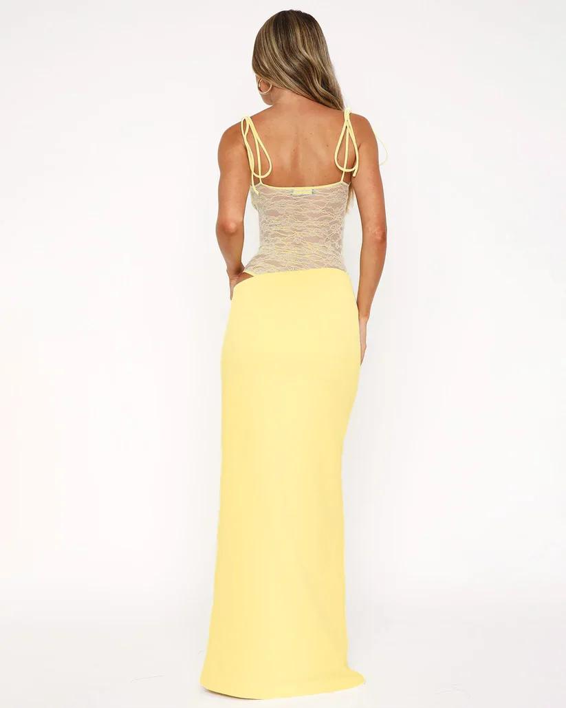 Mesh Maxi Dress