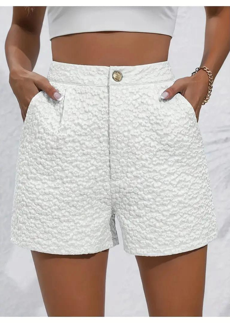 Mila High-Waist Floral Shorts