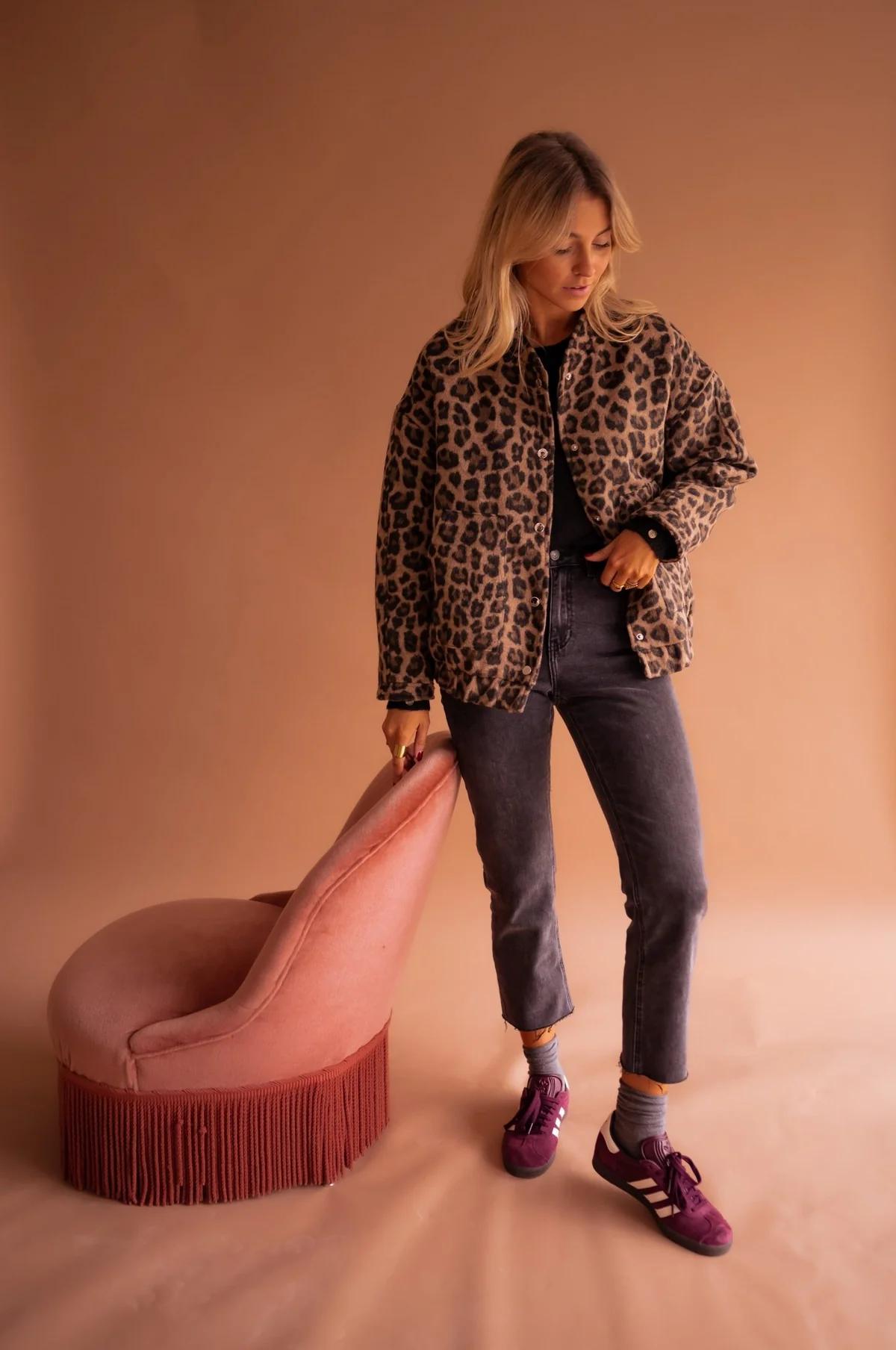 Leopard Print Jacket