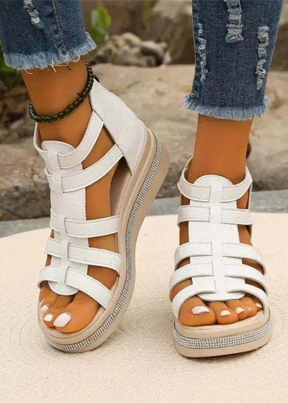 Sparkling Wedge Sandals