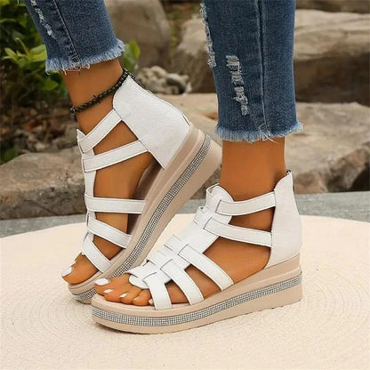 Sparkling Wedge Sandals
