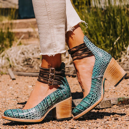 Elegant Mid-Heel Ankle Boots