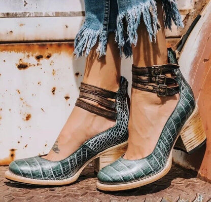 Elegant Mid-Heel Ankle Boots