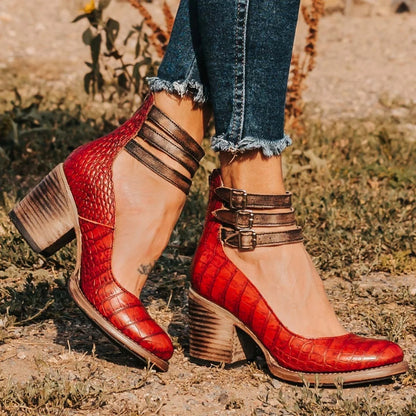Elegant Mid-Heel Ankle Boots