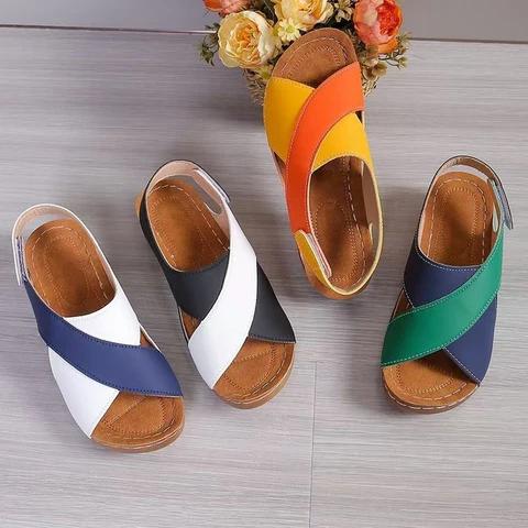 Orthopedic Sandals with Heel Support