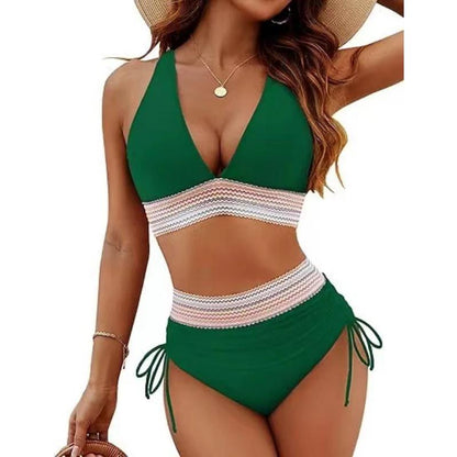 Coastal Vibes Halter Bikini Set
