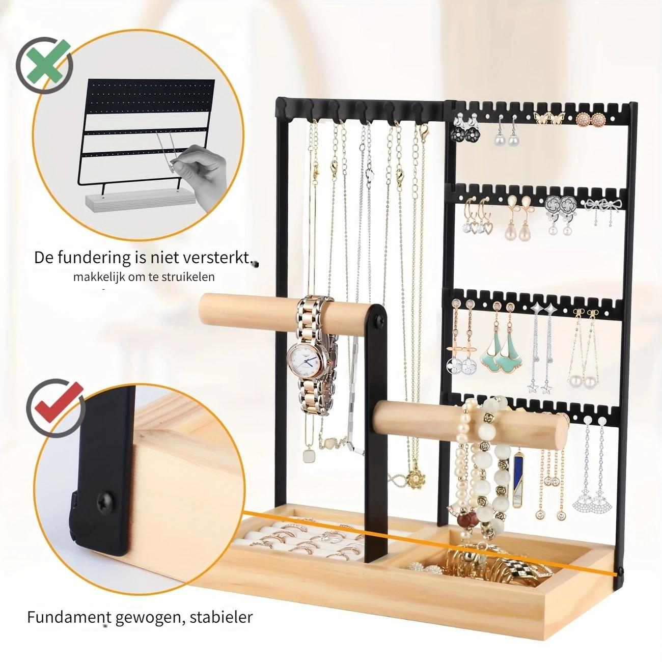 4-Tier Jewelry Tower
