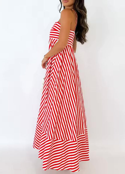 Bohemian Spaghetti Strap Maxi Dress