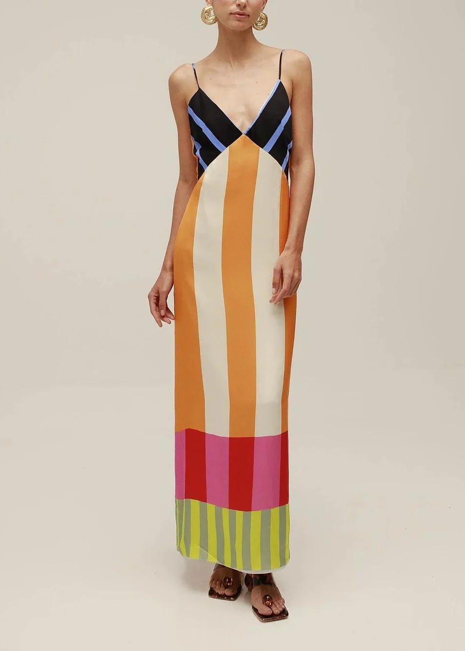 Colorful and Comfortable Summer Dress