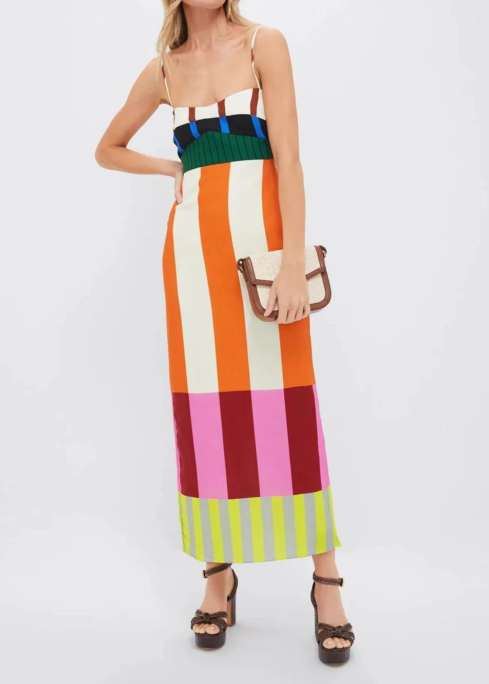 Colorful and Comfortable Summer Dress