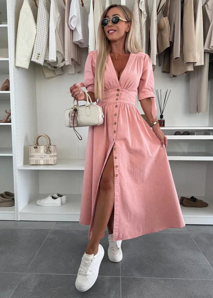 Radiant Denim Dress