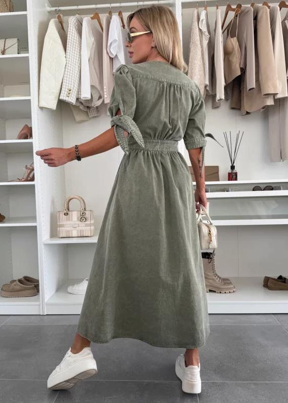 Radiant Denim Dress