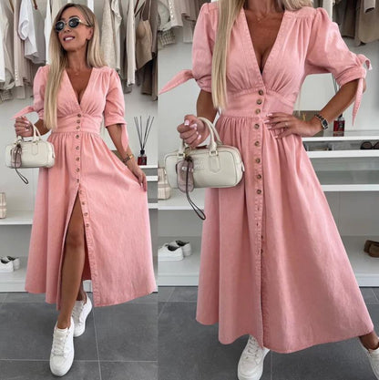 Radiant Denim Dress