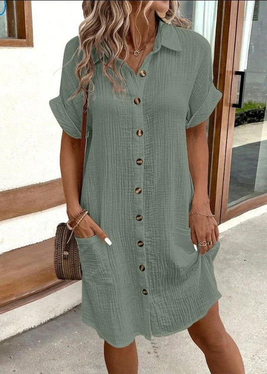 Comfortable Shirt Dress