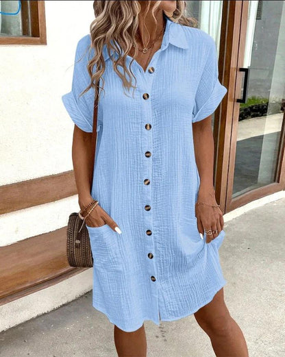 Comfortable Shirt Dress