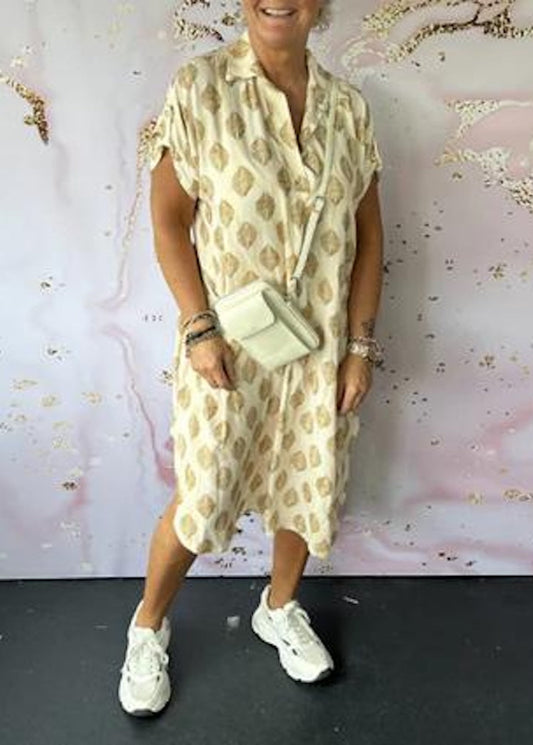 Julia V-Neck Midi Dress