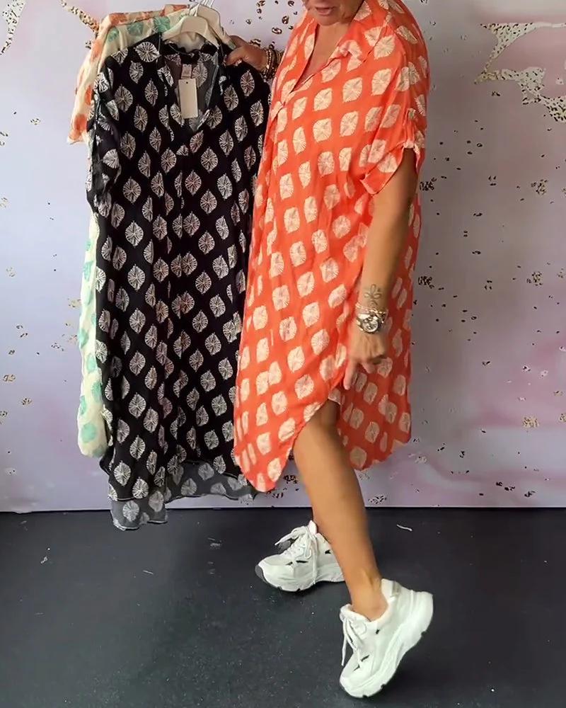 Julia V-Neck Midi Dress