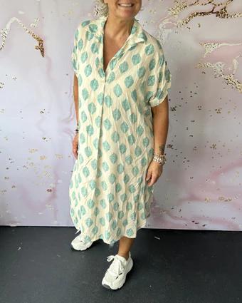 Julia V-Neck Midi Dress