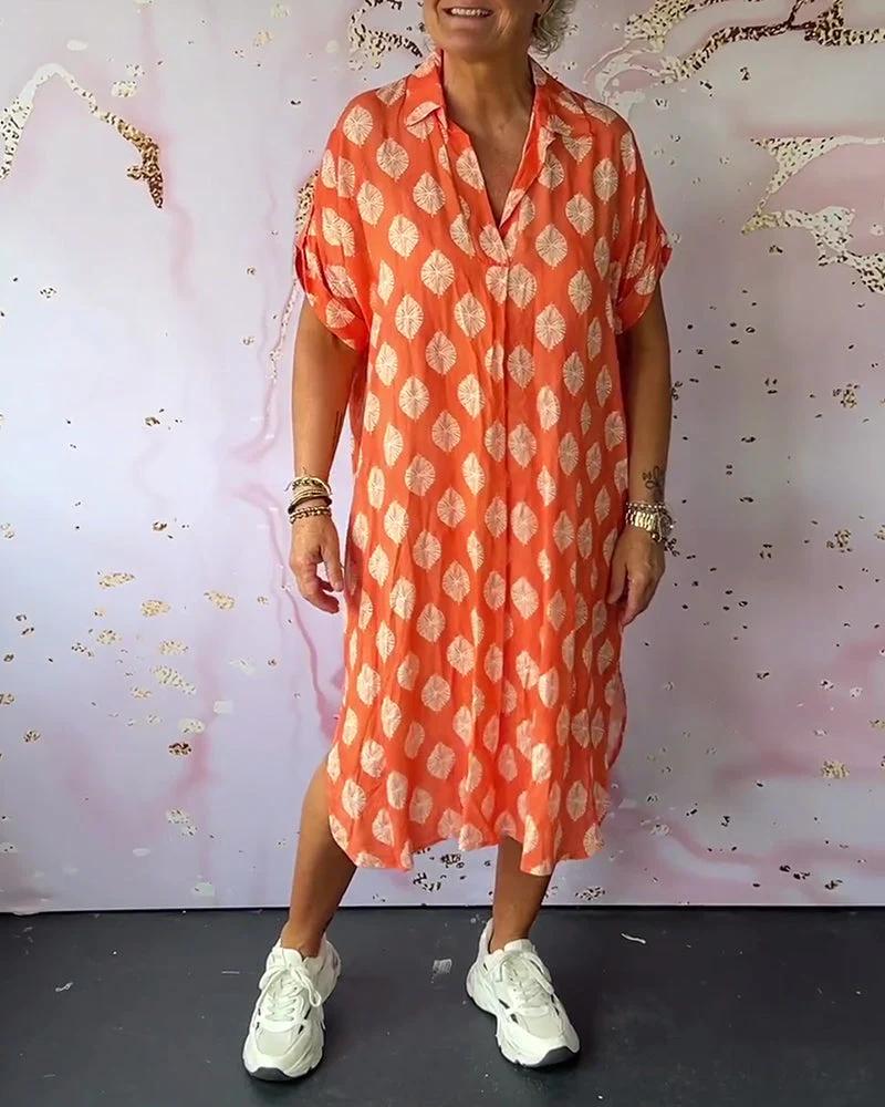 Julia V-Neck Midi Dress