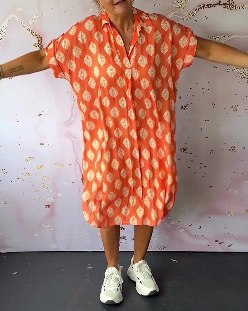 Julia V-Neck Midi Dress