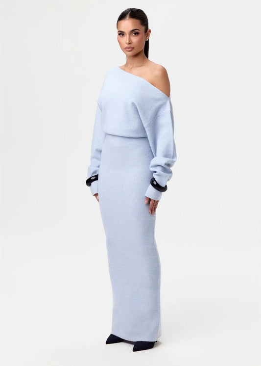 Off Shoulder Sweater Dress
