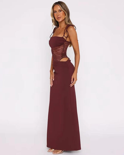 Mesh Maxi Dress