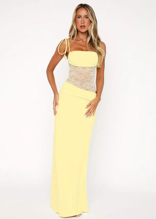 Mesh Maxi Dress