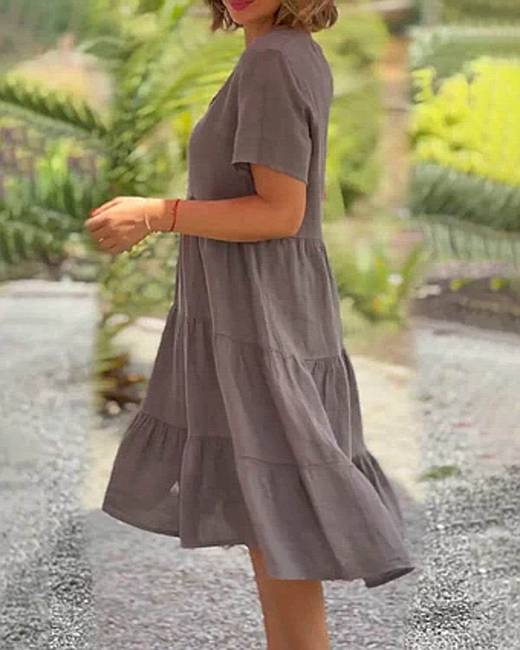Effortless V-Neck Dress