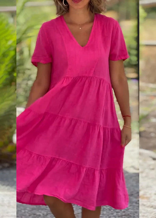 Effortless V-Neck Dress