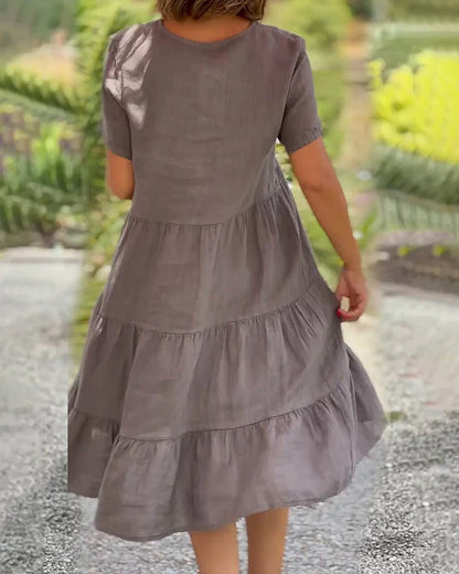 Effortless V-Neck Dress