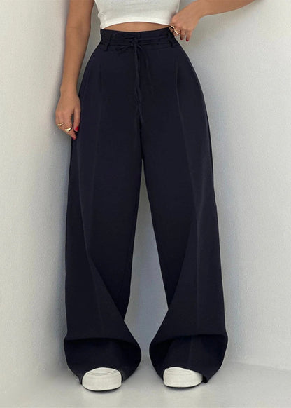 Elegant High-Waisted Wide-Leg Pants