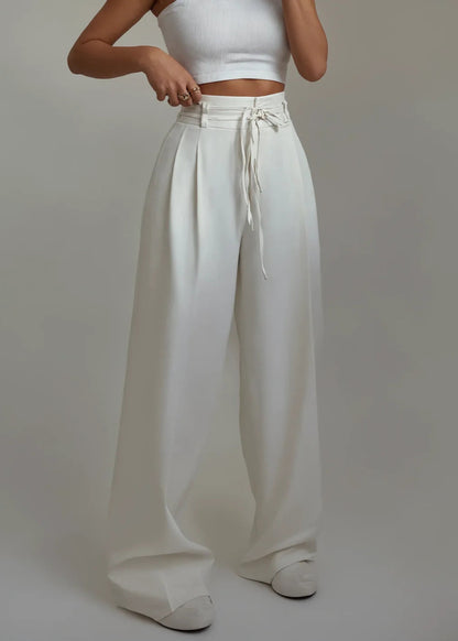 Elegant High-Waisted Wide-Leg Pants