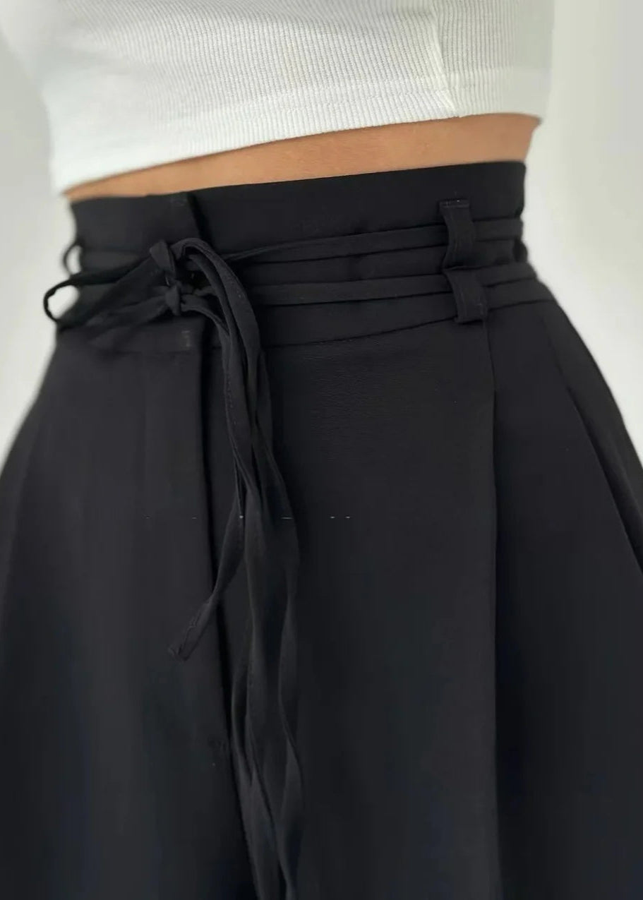 Elegant High-Waisted Wide-Leg Pants