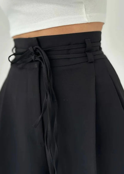 Elegant High-Waisted Wide-Leg Pants