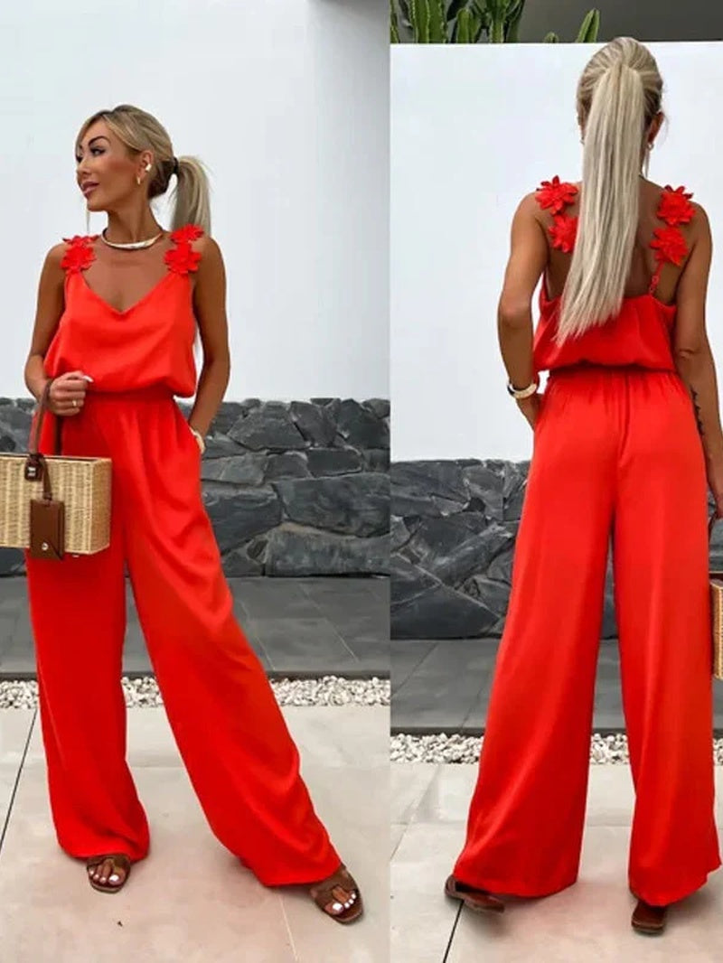 Wide-Leg Jumpsuit