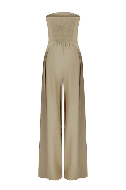 Strapless Knit Jumpsuit