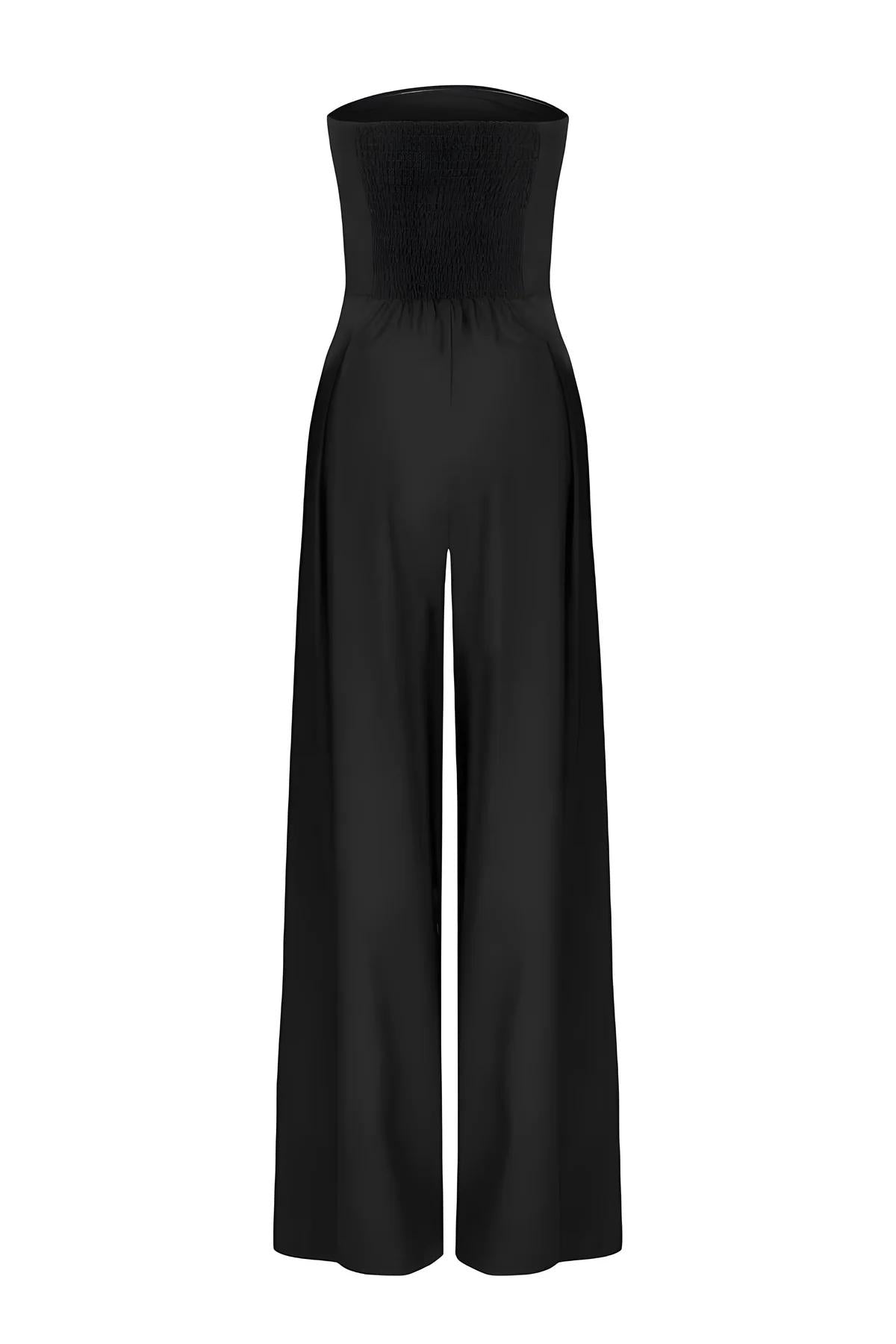 Strapless Knit Jumpsuit