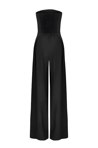 Strapless Knit Jumpsuit