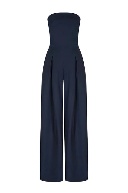 Strapless Knit Jumpsuit
