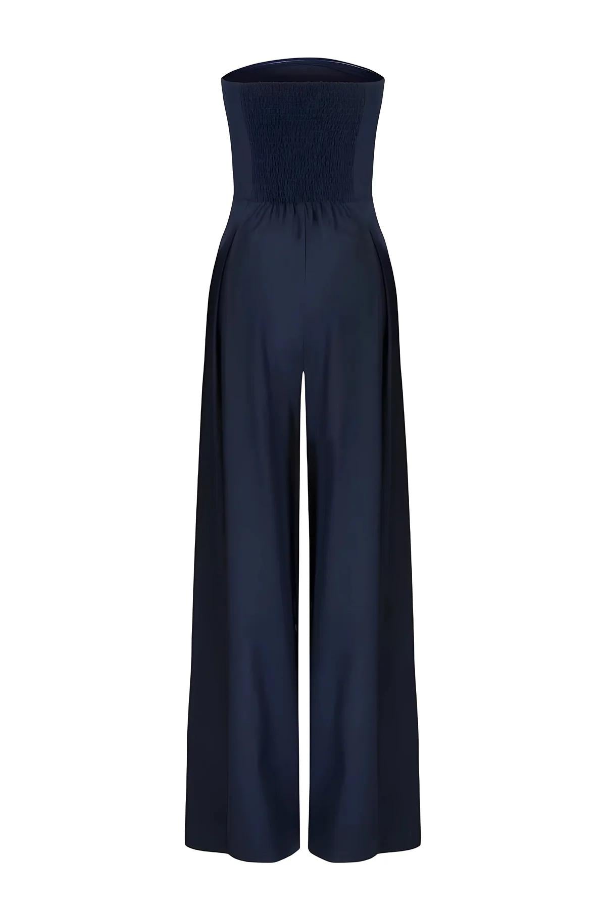 Strapless Knit Jumpsuit