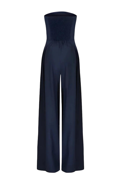Strapless Knit Jumpsuit