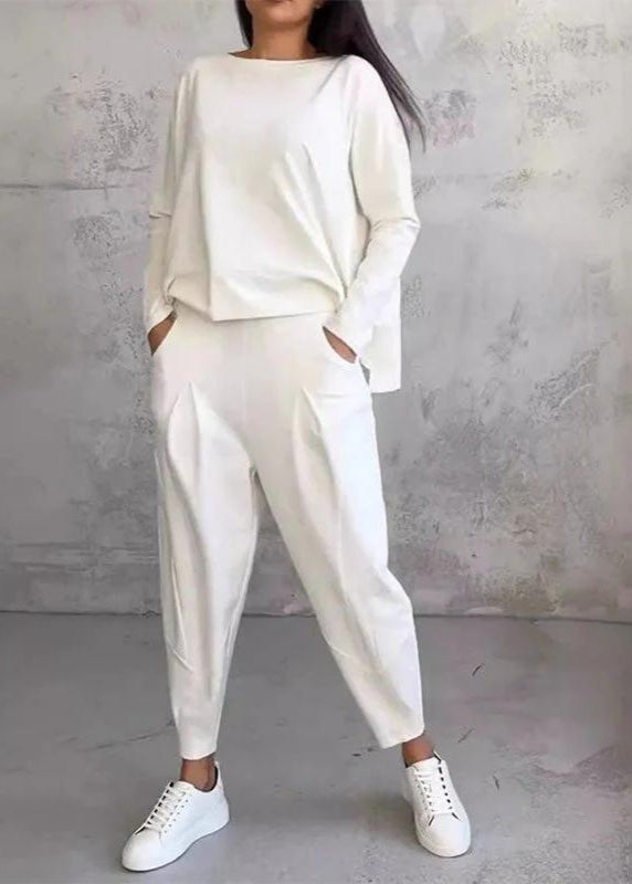 Cozy Long-Sleeve Top &amp; Pants Set