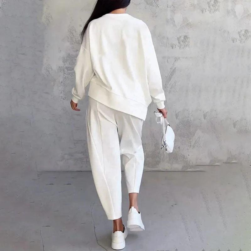 Cozy Long-Sleeve Top &amp; Pants Set