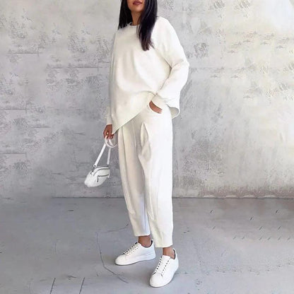 Cozy Long-Sleeve Top &amp; Pants Set