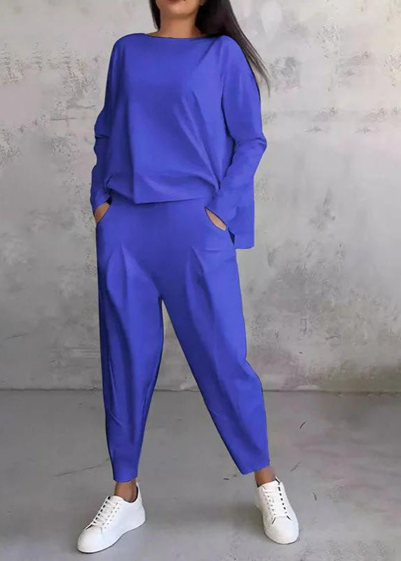 Cozy Long-Sleeve Top &amp; Pants Set