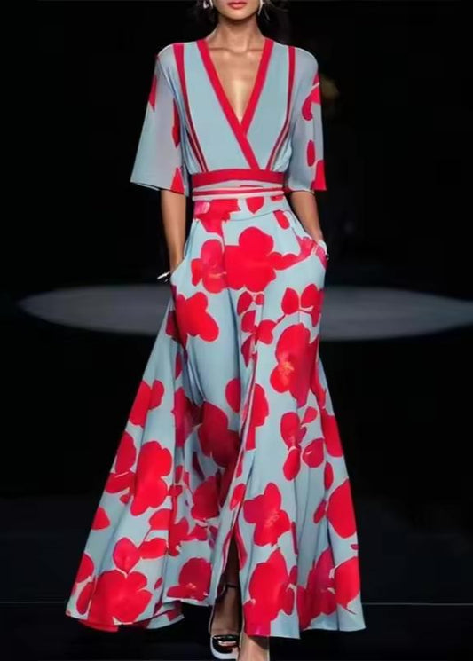 Julia Wrap Maxi Dress