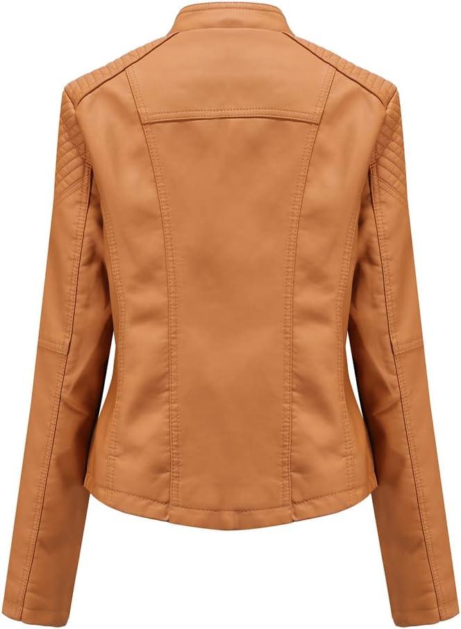 PU Leather Biker Jacket